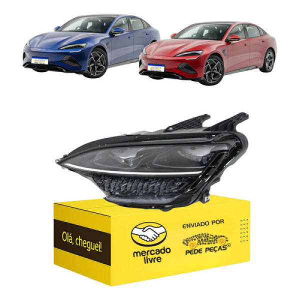 Farol Sinaleira Byd Seal Gs 2024 2025 Full Led C/reator Le Esquerdo/motorista