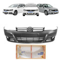 Parachoque Golf 2008 2009 2010 2011 2012 13 C/furo Original Preto