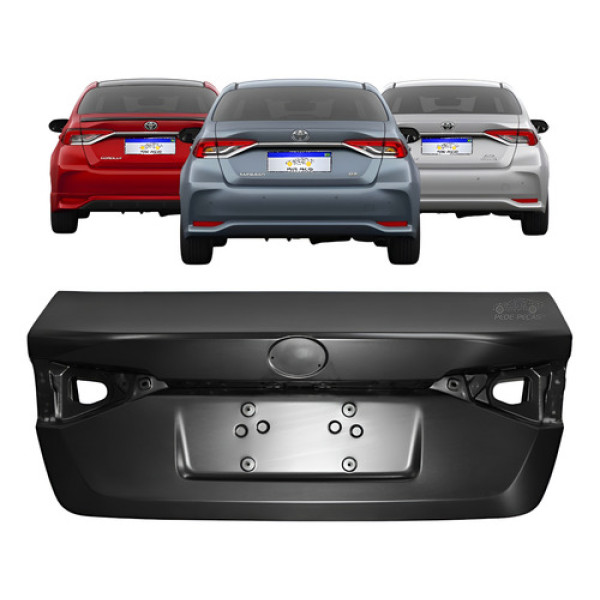 Tampa Traseira Toyota Corolla 2020 A 2025 Xei Gli Alts Gr-s