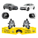 Par Farol Milha Auxiliar Cibie Vw Virtus 2023 24 25 2026 Cristal