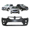 Parachoque Sandero Stepway 2014 2015 2016 2017 2018 2019 Preto