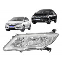 Farol Honda City 2015 2016 2017 Cromado Novo Lado Esquerdo