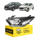 Farol Esquerdo Onix Prisma Ltz 2017 2018 2019 20 2021 C/led Esquerdo/motorista