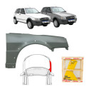 Paralama Fiat Uno Mille Way 2005 06 07 08 09 A 2013 Novo Ld