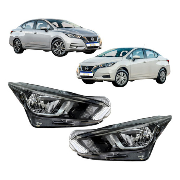 Par Farol Nissan Versa 2021 2022 2023 24 2025 Sense Advance