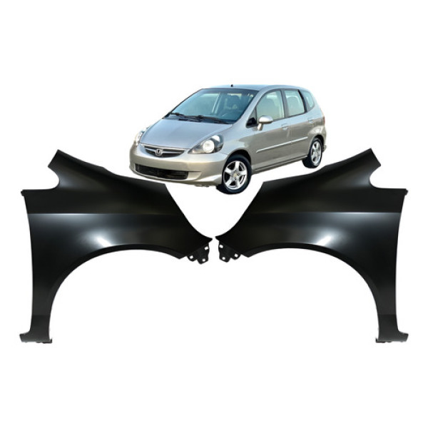 Para-lama Honda Fit 2004 2005 2006 2007 2008 Dianteiro Novo