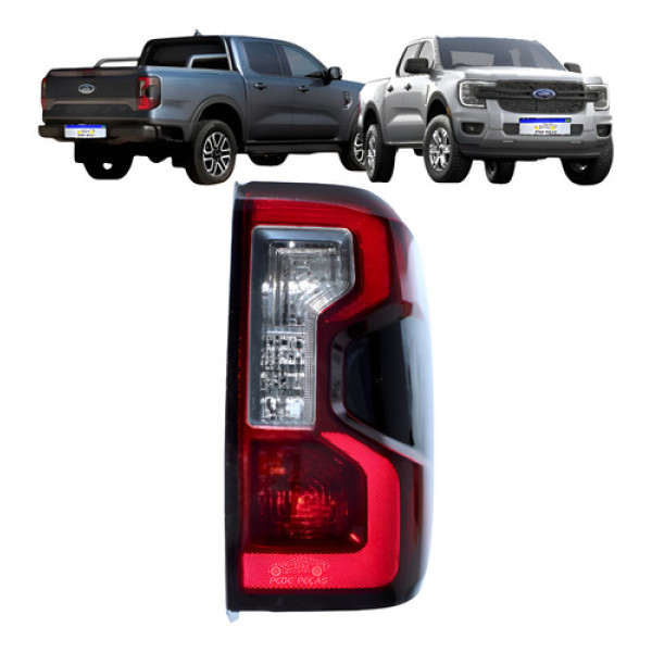 Lanterna Traseira Ranger Limited 2024 2025 2026 Ld Novo Direito/passageiro Fumê