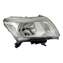 Farol Ld Nissan Frontier 2018 A 2021 Foco Simples Cromado 