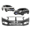 Parachoque Dianteiro Honda Civic G10 2017 2018 2019 Novo Preto