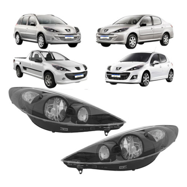 Par Farol Peugeot 207 2009 A 2015 Hoggar 2010 A 2015
