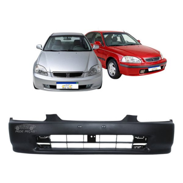 Para-choque Dianteiro Honda Civic 1996 1997 1998 Lx Ex