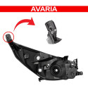 Farol Esquerdo Gm Spin 2012 13 14 15 A 2018 Cromado C/avaria Esquerdo/motorista