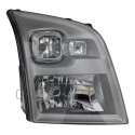 Farol Cromado Direito Eletrico Ford Transit 2009 A 2014 Novo Direito/passageiro