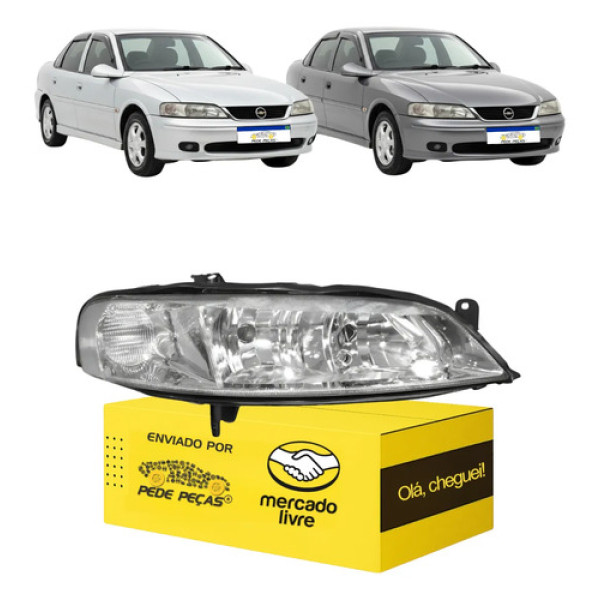 Farol Chevrolet Vectra 2000 2001 2002 2003 2004 2005 Ld Direito