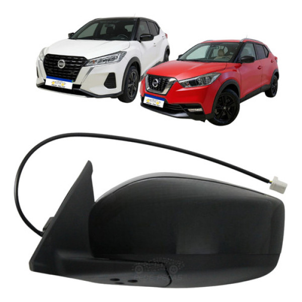Retrovisor Le Nissan Kicks 2017 2018 A 2024 S/pisca Elétrico