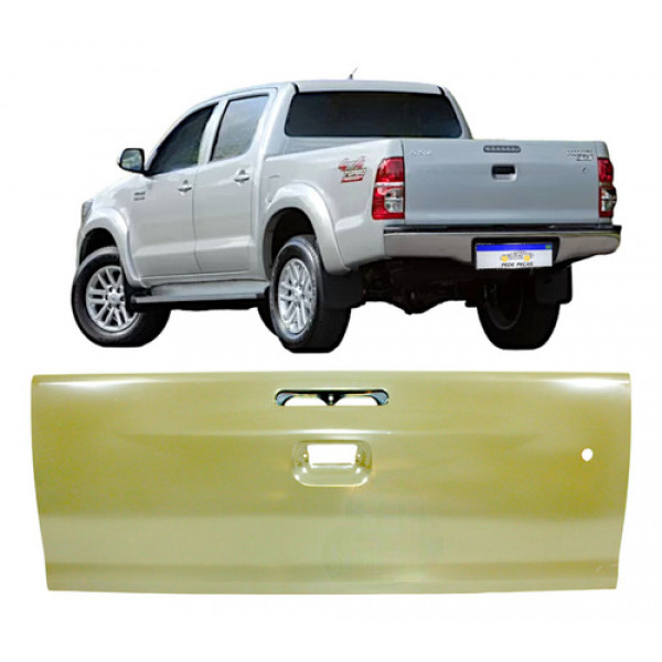 Tampa Traseira Toyota Hilux C/f Chave 2009 2010 2011 Novo