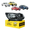Farol Direito Gol Voyage G8 Saveiro G7 2017 18 19 20 A 2023 Direito/passageiro