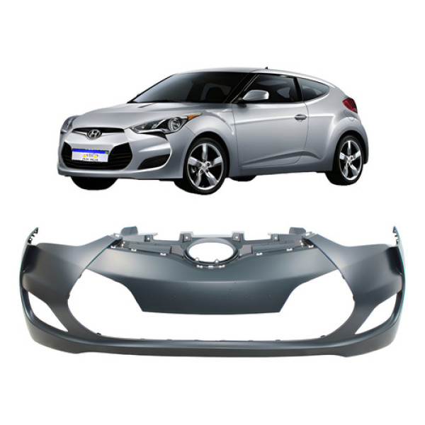 Parachoque Dianteiro Hyundai Veloster 2011 2012 2013 2014 Preto