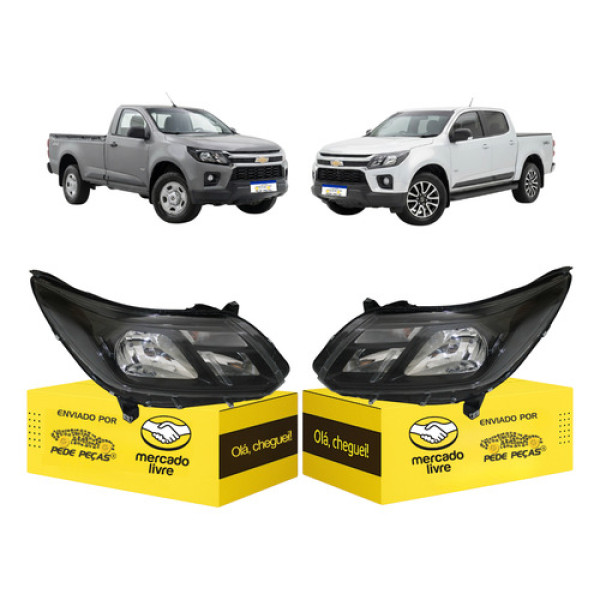 Par Farol S10 2017 2018 2019 2020 2021 2022 2023 2024 S/led Ambos Lados