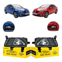 Par Farol Milha Auxiliar Cibie Virtus Gts 2018 A 2022 C/led Cristal