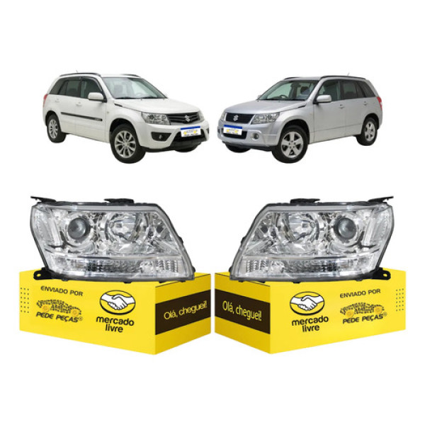 Par Farol Grand Vitara 2009 10 2011 2012 2013 2014 2015 2016 Ambos Lados