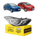 Farol Direito Elantra Gls 2011 2012 2013 2014 15 2016 Manual Direito/passageiro