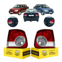 Par Lanterna Traseira Tampa Gm Classic 2010 11 12 13 A 2016 Ambos Lados Bicolor