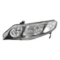 Farole Esquerdo Honda New Civic 2007 2008 2009 2010 2011 Esquerdo/motorista