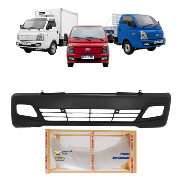 Parachoque Dianteiro Hr 2013 2014 2015 A 2025 C/grade Novo Preto