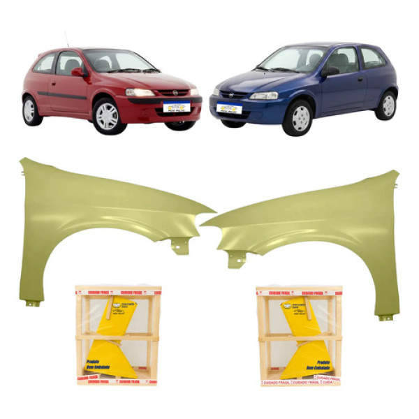Par Paralama Chevrolet Celta Super Energy 2000 2001 A 2006