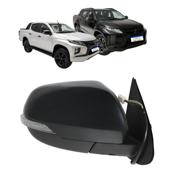 Retrovisor Retrátil Elétrico Mitsubishi Triton 2021 A 2025