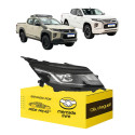 Farol Mitsubishi L200 Triton 2021 22 23 24 2025 Full Led L.d Direito/passageiro