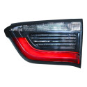 Par Lanterna Tampa Jeep Compass 2017 2018 2019 2020 2021 Ambos Lados Preto/vermelho/cristal