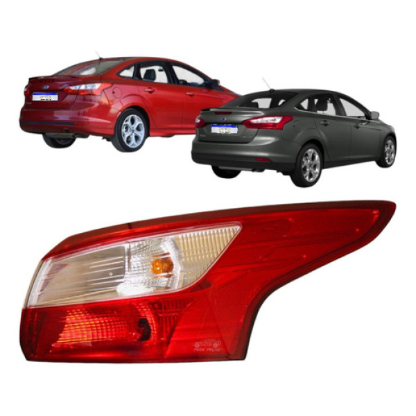 Lanterna Traseira Ford Focus Sedan 2014 2015 Novo Ld