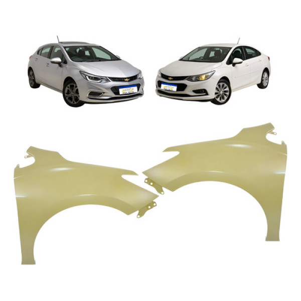 Par Paralama Dianteiro Chevrolet Cruze 2017 A 2023 Ld/le