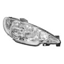 Farol Peugeot 206 2000 2001 2002 2003 2004 2005 A 2010 L.d