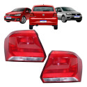Par Lanterna Volkswagen Gol G7 G8 2017 2018 2019 A 2023 Fume Ambos Lados Vermelho
