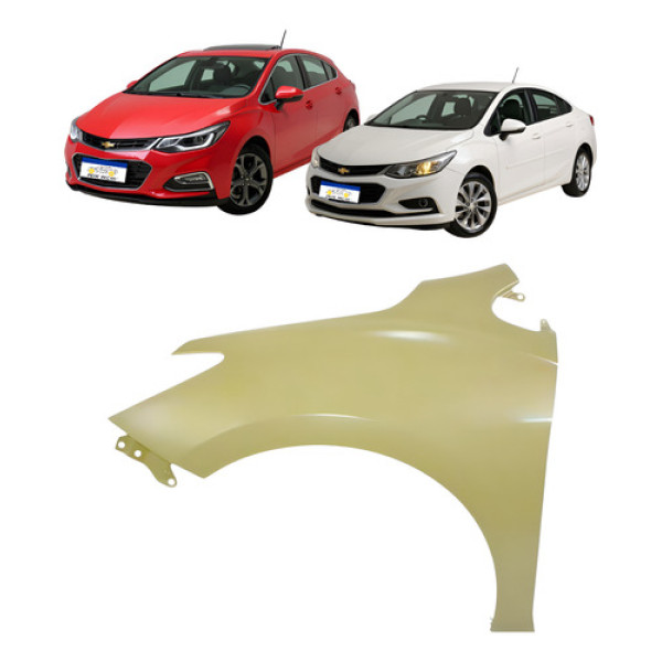 Paralama Dainteiro Esquerdo Chevrolet Cruze 2017 A 2023 Novo