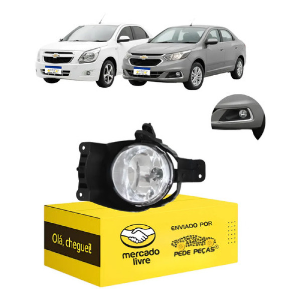 Farol Milha Cibié Gm Cobalt 2012 13 14 15 16 17 A 2022 Le Cristal