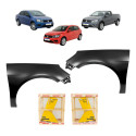 Par Paralama Volkswagen Gol Voyage G8 2019 2020 2021 2023