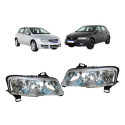 Par Farol Fiat Stilo 2008 2009 2010 2011 Dualogic Attractive Ambos Lados