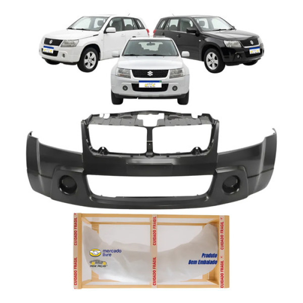 Parachoque Grand Vitara 2009 2010 2011 2012 Novo Preto