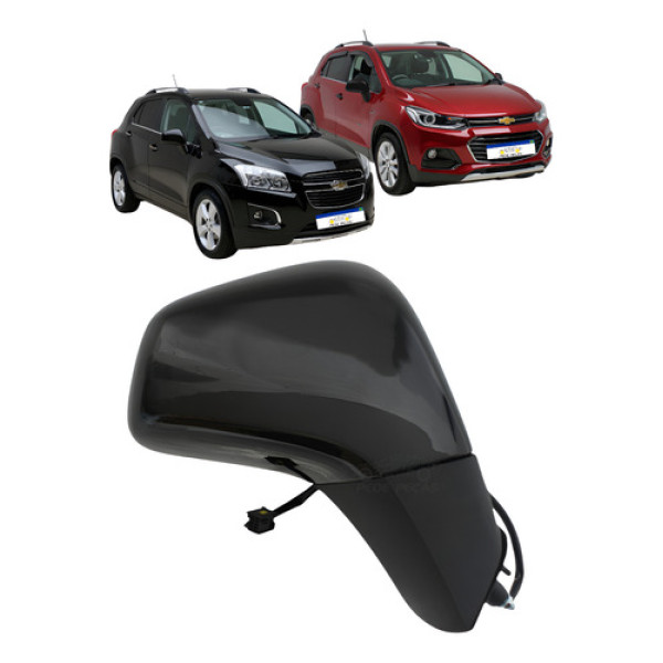 Retrovisor Ld Gm Tracker 2014 A 2017 Elétrico C/aquecimento Direito