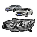 Farol Honda Civic G10 2017 2018 2019 2020 2021 Com Led Le Esquerdo/motorista