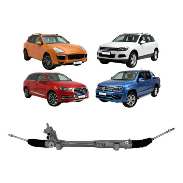 Caixa Setor Direção Hidráulica Audi Q7 2007 A 2014 Sem Pivo