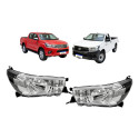 Par Farol Diantei Toyota Hilux 2016 2017 A 2021 Novo Sem Led Ambos Lados