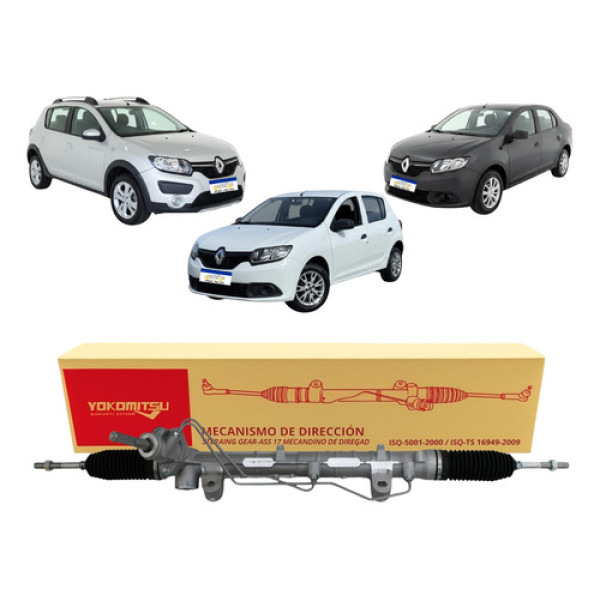 Caixa De Direção Hidráulico Renault Logan 2014 A 2023 Novo