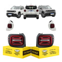 Par Sinaleira Traseira Jeep Renegade 2022 23 24 25 2026 Led Ambos Lados