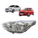 Farol Ford Ka 2019 2020 2021 Cromado Novo