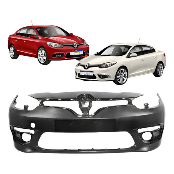 Parachoque Fluence 2015 2016 2017 2018 Preto